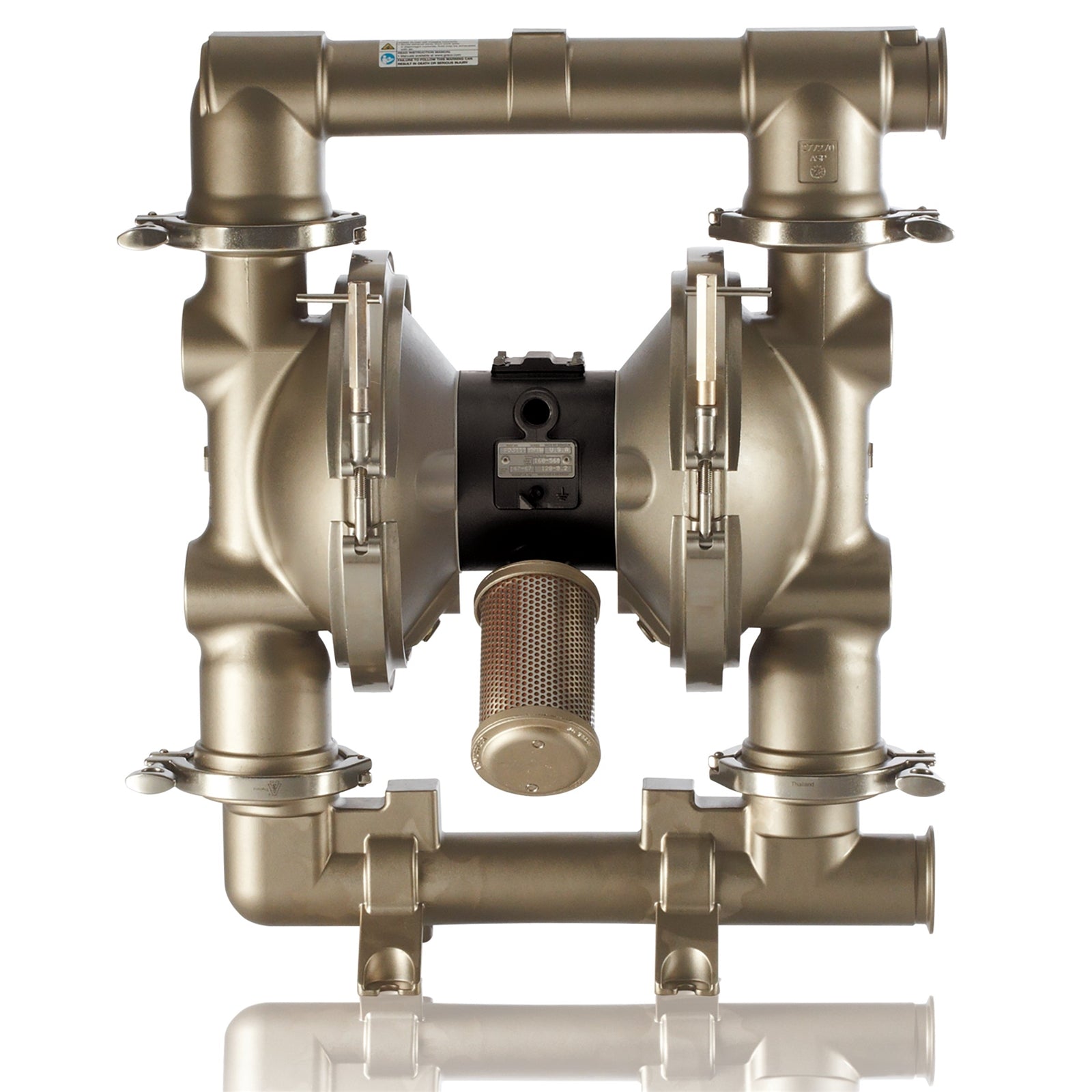 GRACO SaniForce 1040, 1" FG SST Pneumatic Diaphragm Pump, SS Center, SS Seats, FK Balls, FK Diaphragms (Part No. FD1288)