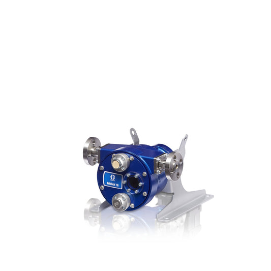 GRACO SoloTech™ i10 Mid Speed EPDM Peristaltic Hose Pump with EPDM Hose, 316 Stainless Steel Barb & NEMA Connection (Part No. 19X045)