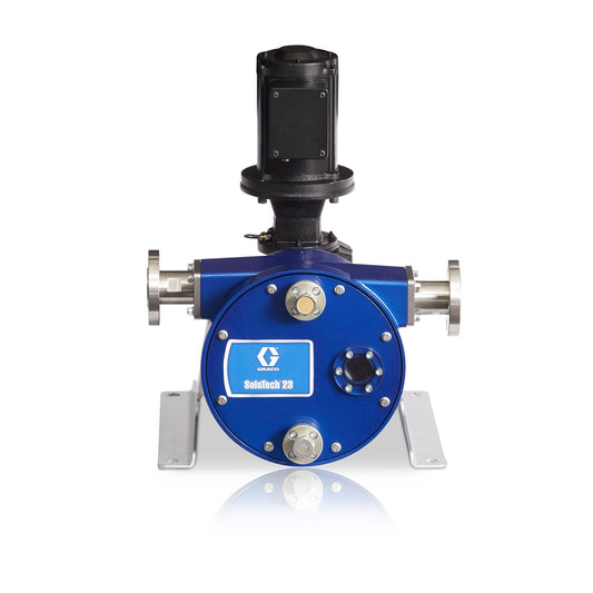 GRACO SoloTech™ i23 Hypalon Peristaltic Hose Pump with CSM Hose, 316 Stainless Steel Hose & BLDC Motor (Part No. 19Z034)