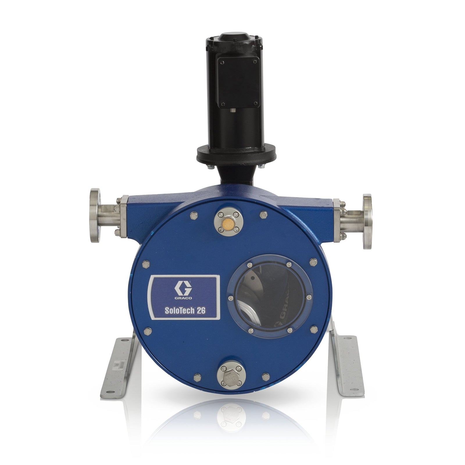 GRACO SoloTech™ i26 Hypalon Peristaltic Hose Pump with CSM Hose, 316 Stainless Steel Barb & BLDC Motor (Part No. 19Z066)