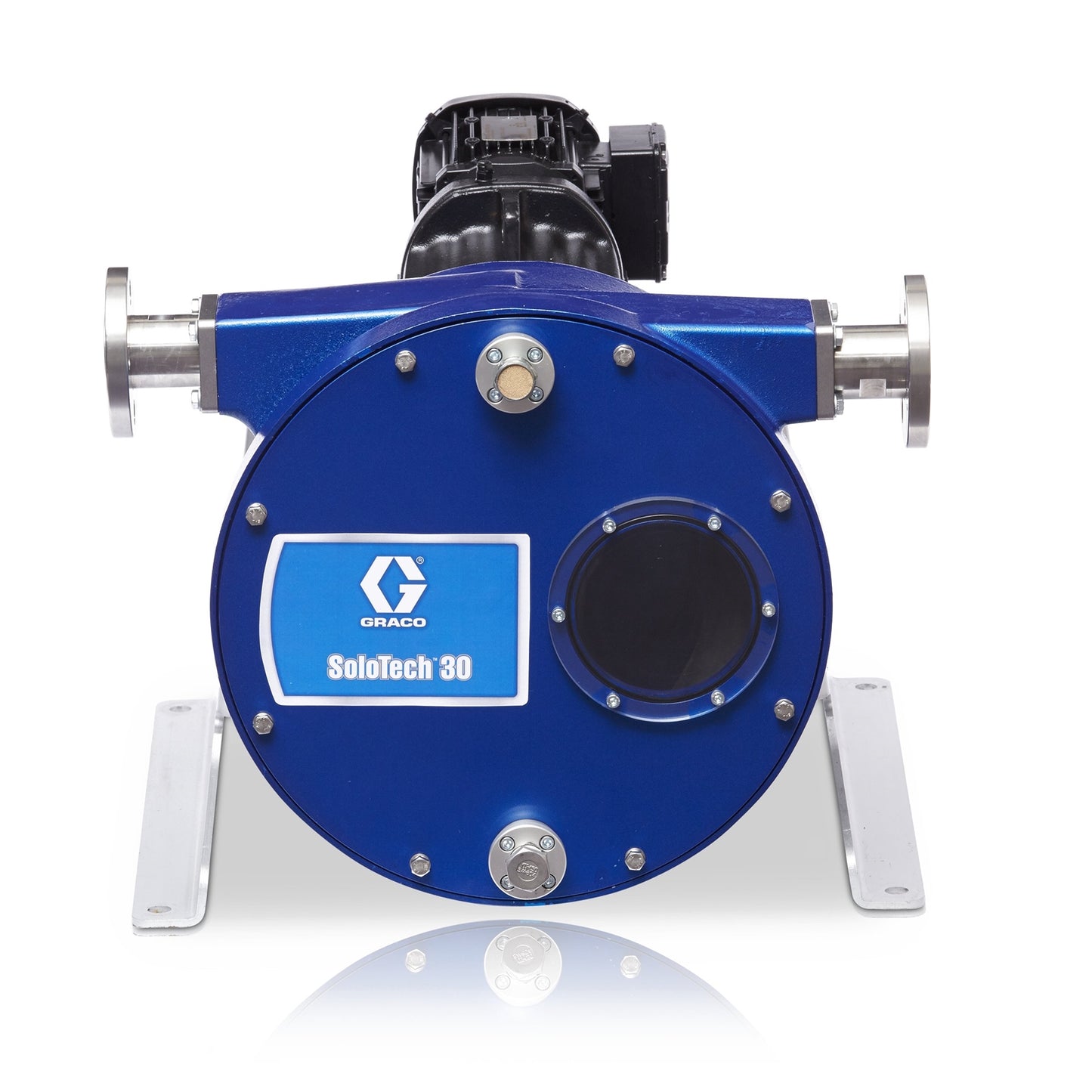 GRACO SoloTech™ i30 High Speed Hypalon Peristaltic Hose Pump with CSM Hose, 316 Stainless Steel Barb (Part No. 19Z114)