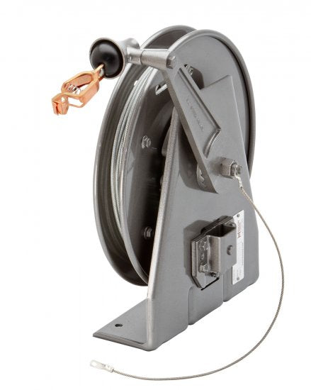 Hannay Parts 99 51.0050 | Plastic Covered Stainless Steel Cable Assembly | 50' Cable With 10' Y And Clamps – Durable Corrosion-Resistant Industrial Cable