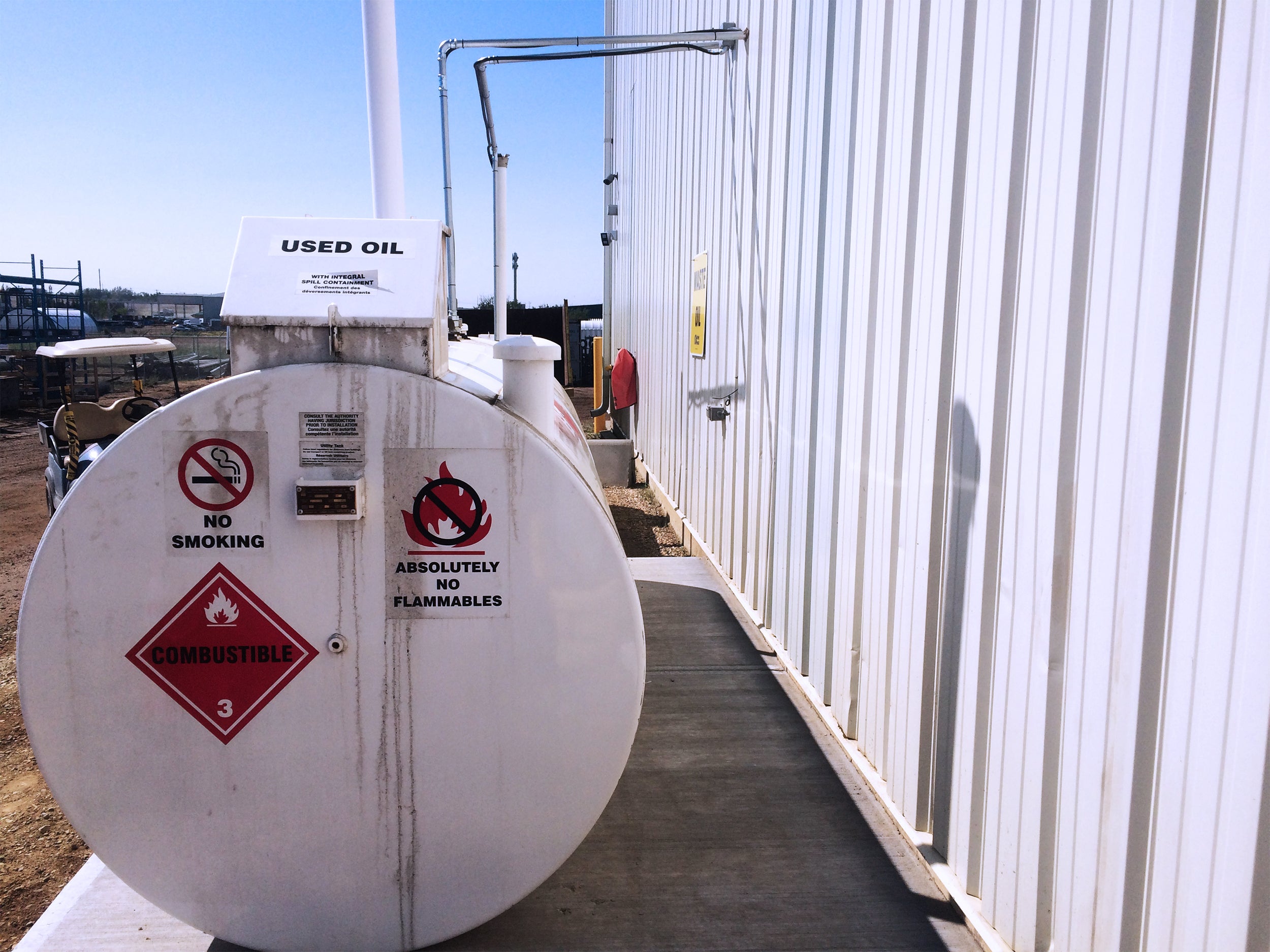 Used Oil Tanks