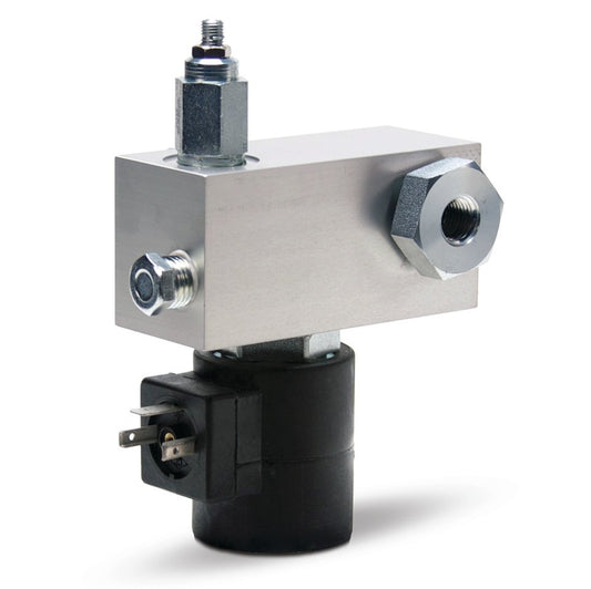 GRACO Direct-Mount Vent Valve for G3™ Pumps - BSPP, 115 VAC, 500-3500 psi (35-241 bar), Normally Open, RH (Part No. 24M483)