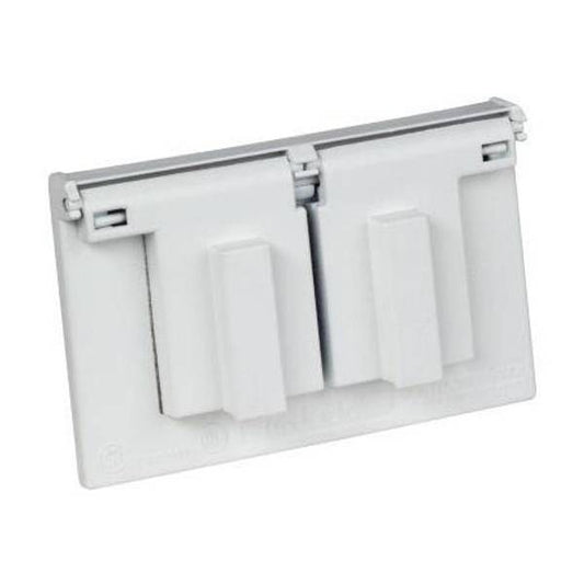 Hannay Parts 99 55.0002 | Weatherproof Duplex Rec Cover & Gasket | Durable Sealed Protection For Hose Reels – Reliable Weather Resistance