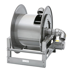 Hannay Reel N615-23-24-10.5J | Hose & Cable Reel | 1/2" Viton Seals, Full Flow Swivel Joints, Access Hole – Durable Industrial-Grade Reel