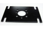 Hannay P66A-00140 | Motor Mounting Plate | Heavy-Duty Steel Construction With Mounting Bolts For #4 Air Or Hydraulic Motors – Durable And Reliable Equipment Part