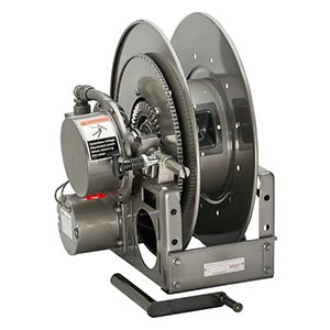 Hannay Reel Swcr716-25-26-15.5A | Hose & Cable Reel | 400 Amp, Spec Roller Position – Durable Industrial Grade Cable Management