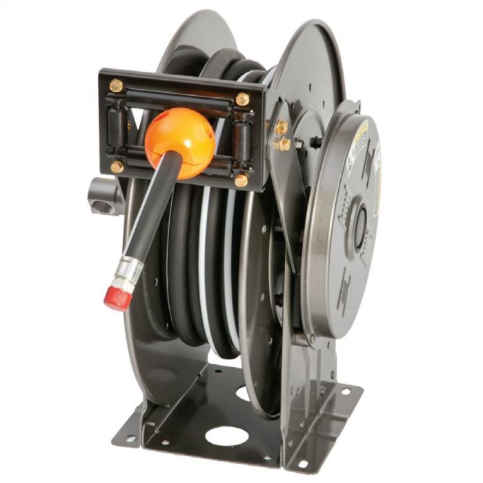 Hannay Reel Def-N716-19-20-10.5J | Hose & Cable Reel | Ss Hub, 1/2" Sst Epdm Swl, 50 Ft Tru Blue Hose & Hs-35 – Durable Stainless Steel Construction For Industrial Use