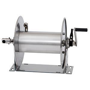 Hannay Reel Scr716-23-24-15.5G | Hose & Cable Reel | 3 Cond 45 Amp, Spec Roller Position – Durable Industrial Grade Reel