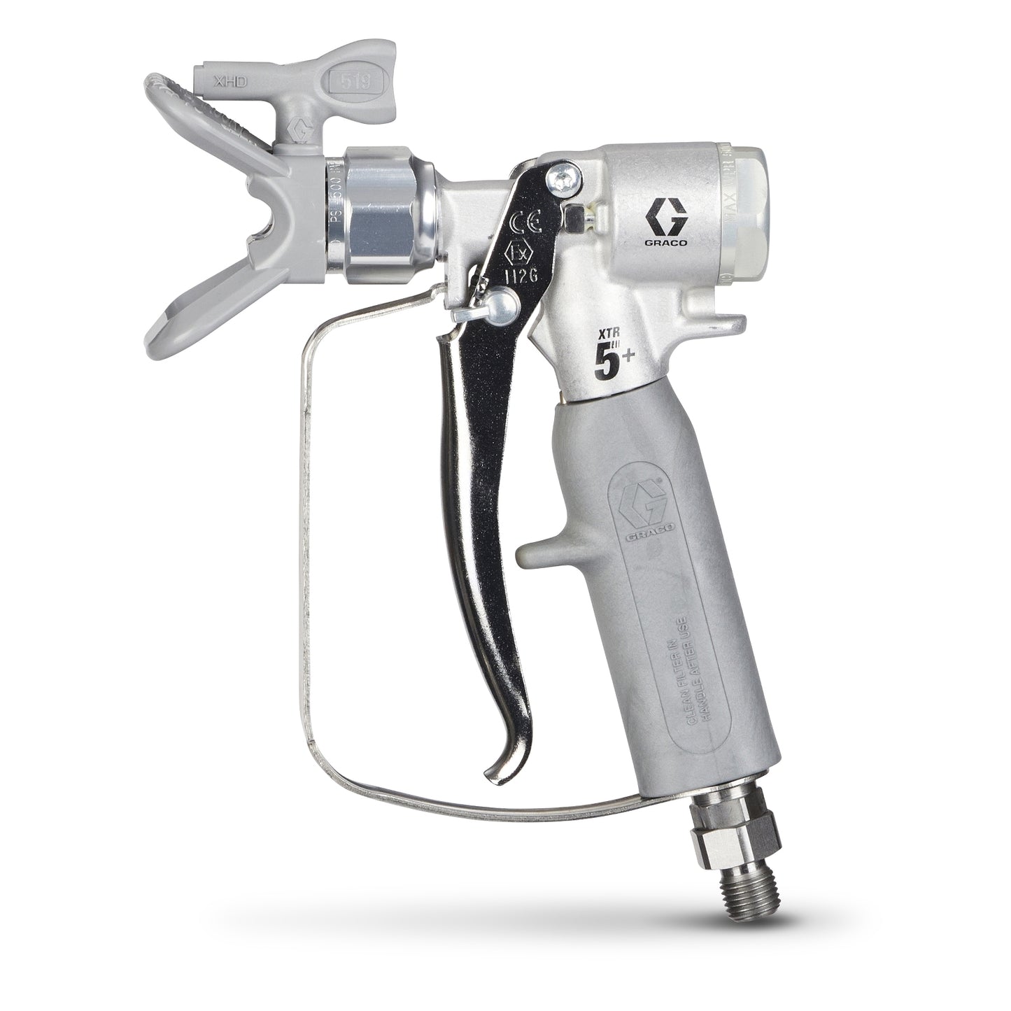 Graco XTR522 XTR5 Airless Spray Gun, Insulated Handle, 4-Finger Trigger, XHD RAC Tip Innoflo Solutions