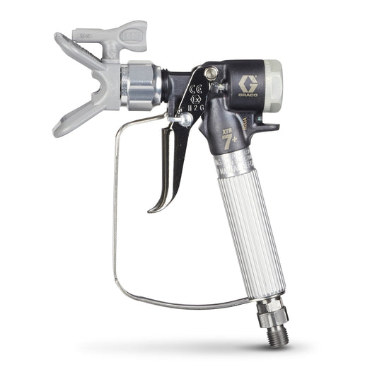 Graco XTR725 XTR7 Airless Spray Gun, Round Handle, 2-Finger Trigger, XHD RAC Tip Innoflo Solutions