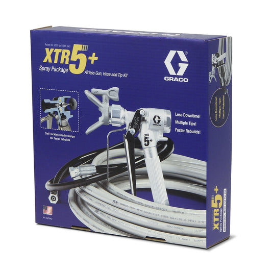 GRACO XTR5+ Gun, Hose and Tip Kit (Part No. 273142)
